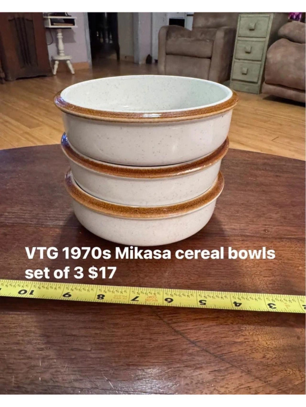 1970 Mikasa cereal Bowls